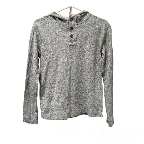 J Crew Crew Cuts Youth Boys Cotton Hoodie, Grey Size 14 - Picture 1 of 7